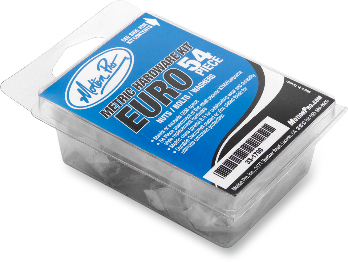 54 Piece Metric Euro Hardware Kit