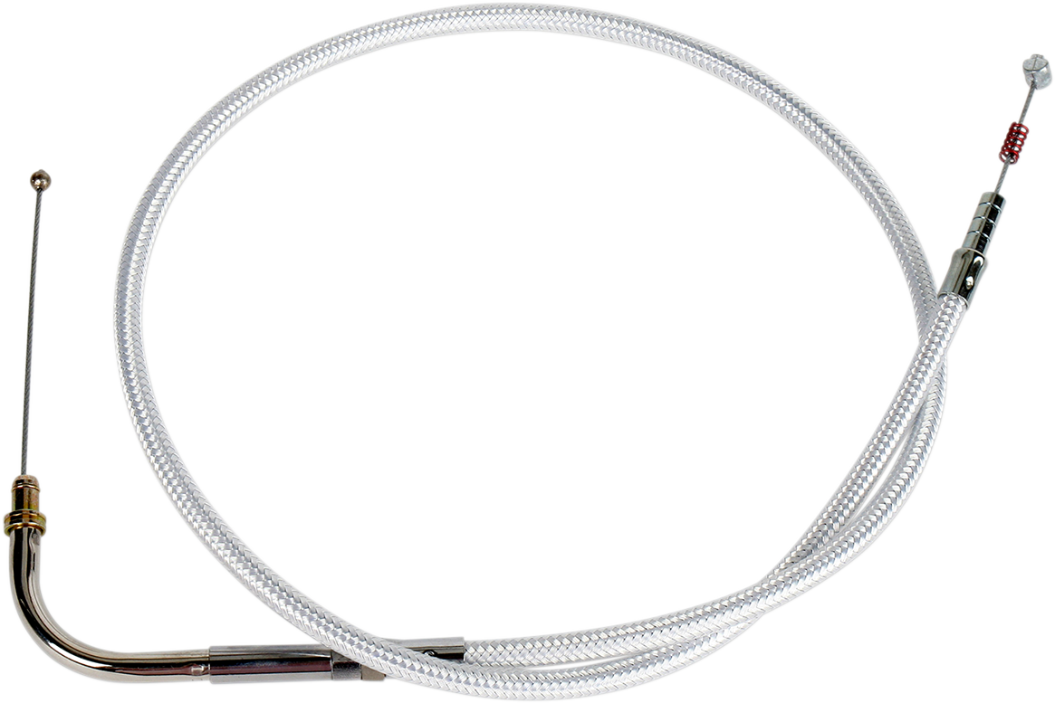 Sterling Chromite II® Braided Idle Cable for Harley-Davidson - 30-3/4"