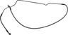 Brake Line - Upper - Black Pearl