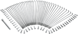 Chrome and Stainless Steel Spoke Set