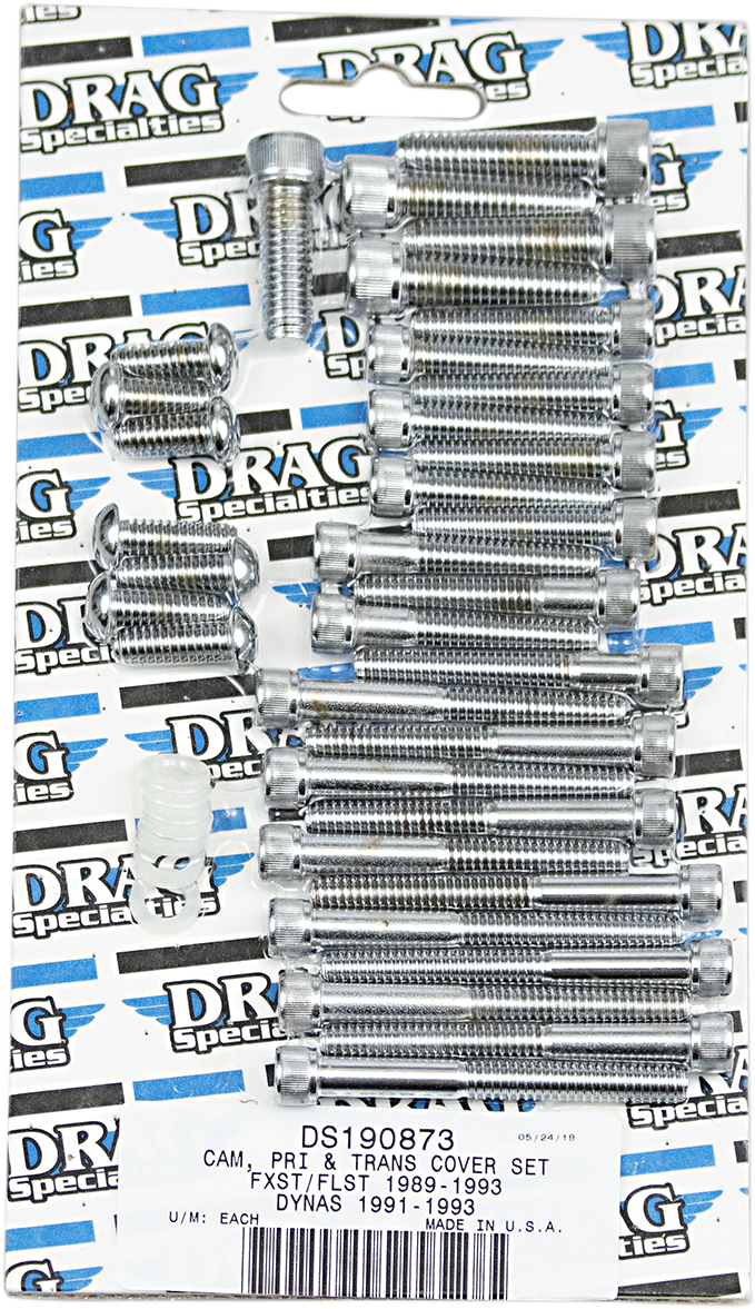 Cam/Primary/Transmission Cover Bolt Set