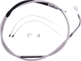 High-Efficiency Polished Stainless Clutch Cable - 69-3/4"
