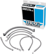 Stainless Steel Braided Oil Line Kit