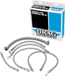 Stainless Steel Braided Oil Line Kit