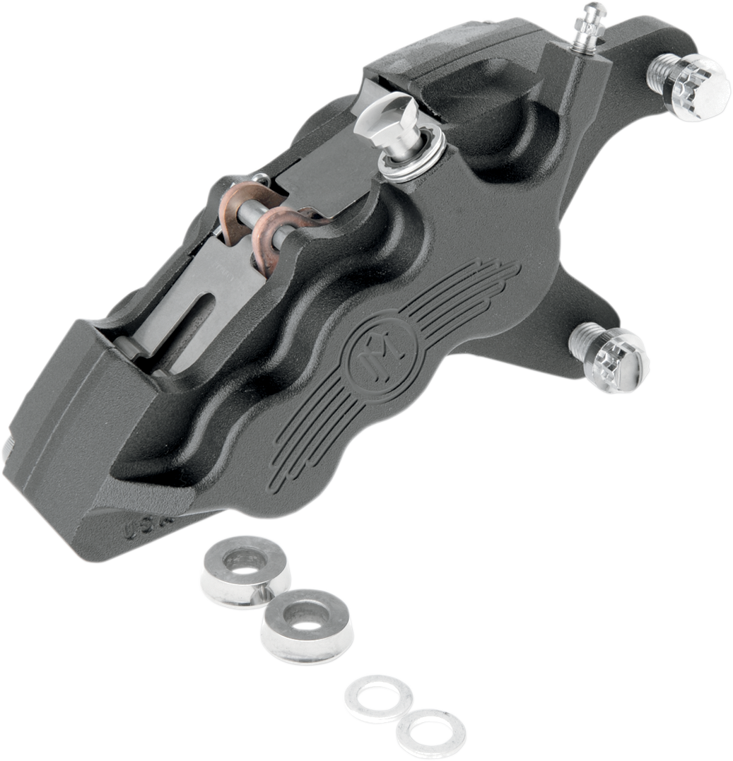 Six-Piston Differential-Bore Front Caliper