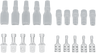 Flat Terminal Set