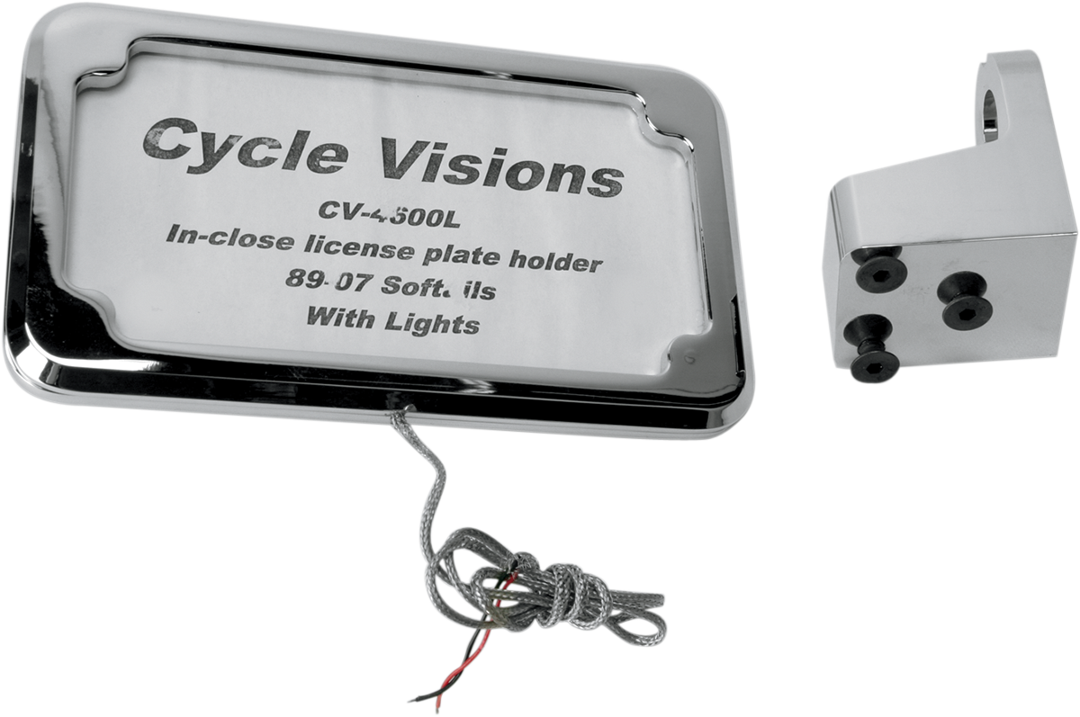 In-Close License Plate Holder