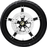 Daytona Front Wheel/Tire Combinations with TPMS Pre-Installed