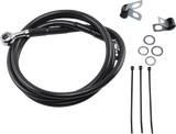Extended Length Black Vinyl Brake Line Kit [2/2]