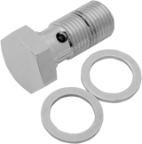 Universal Chrome Steel Banjo Bolt