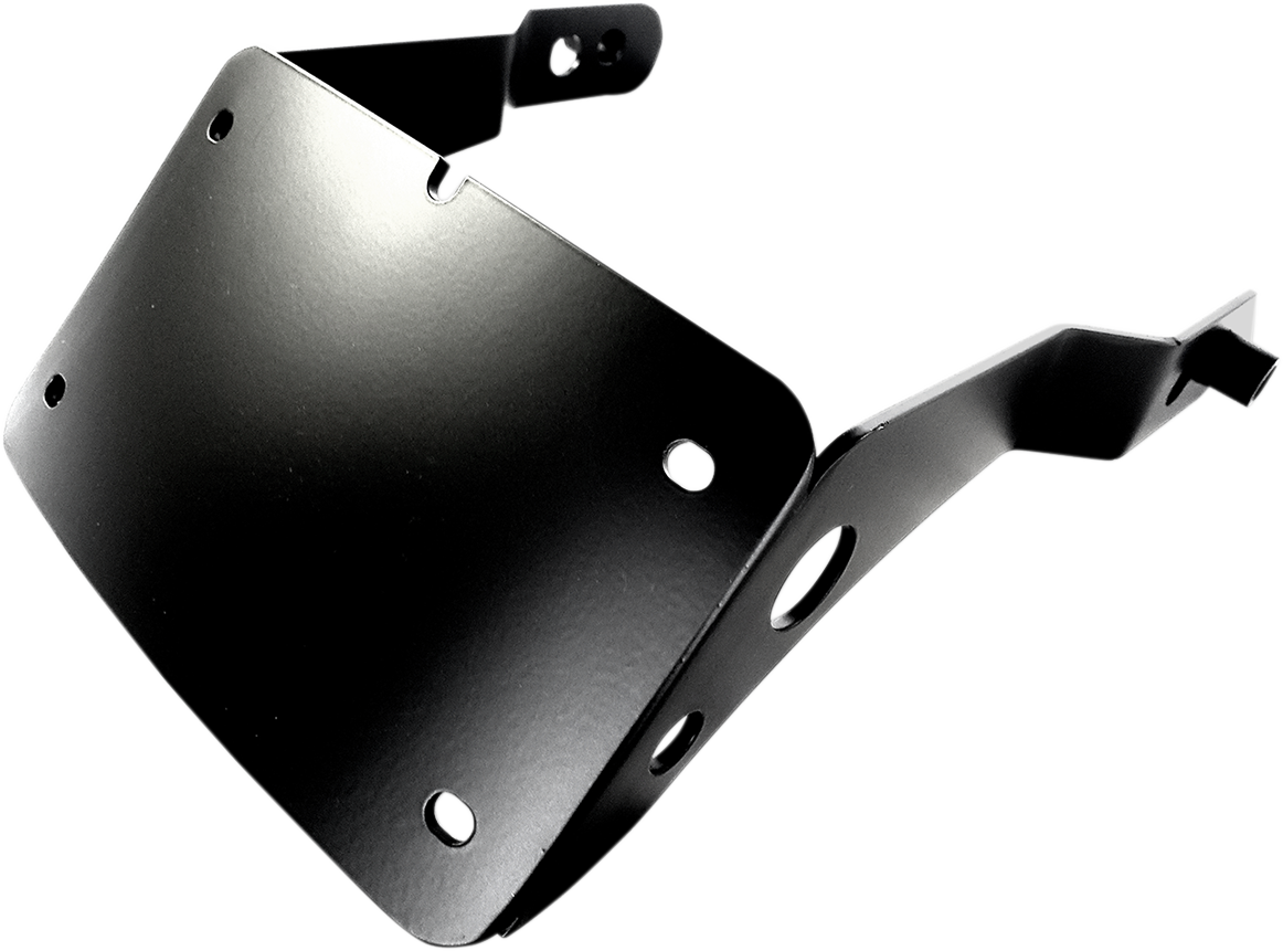 Curved License Plate Holder