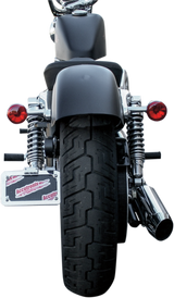 Side Mount License Plate with LED Tag Light