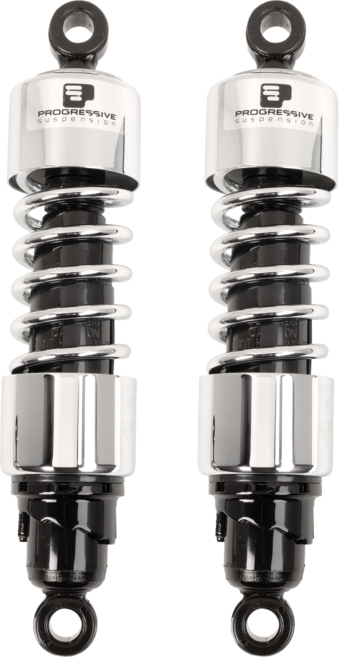 412 Series Shocks — Chrome