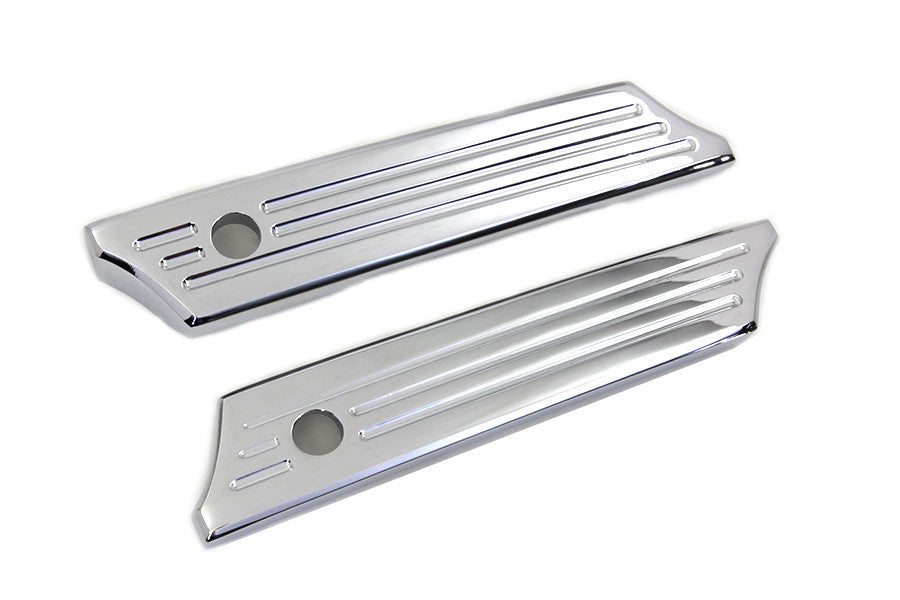 Saddlebag Chrome Face Plate Set Free Shipping