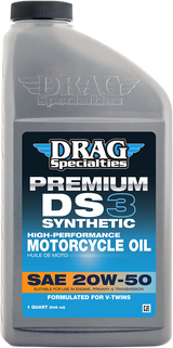 DS3 Premium Full Synthetic 20W-50 Motorcycle Oil