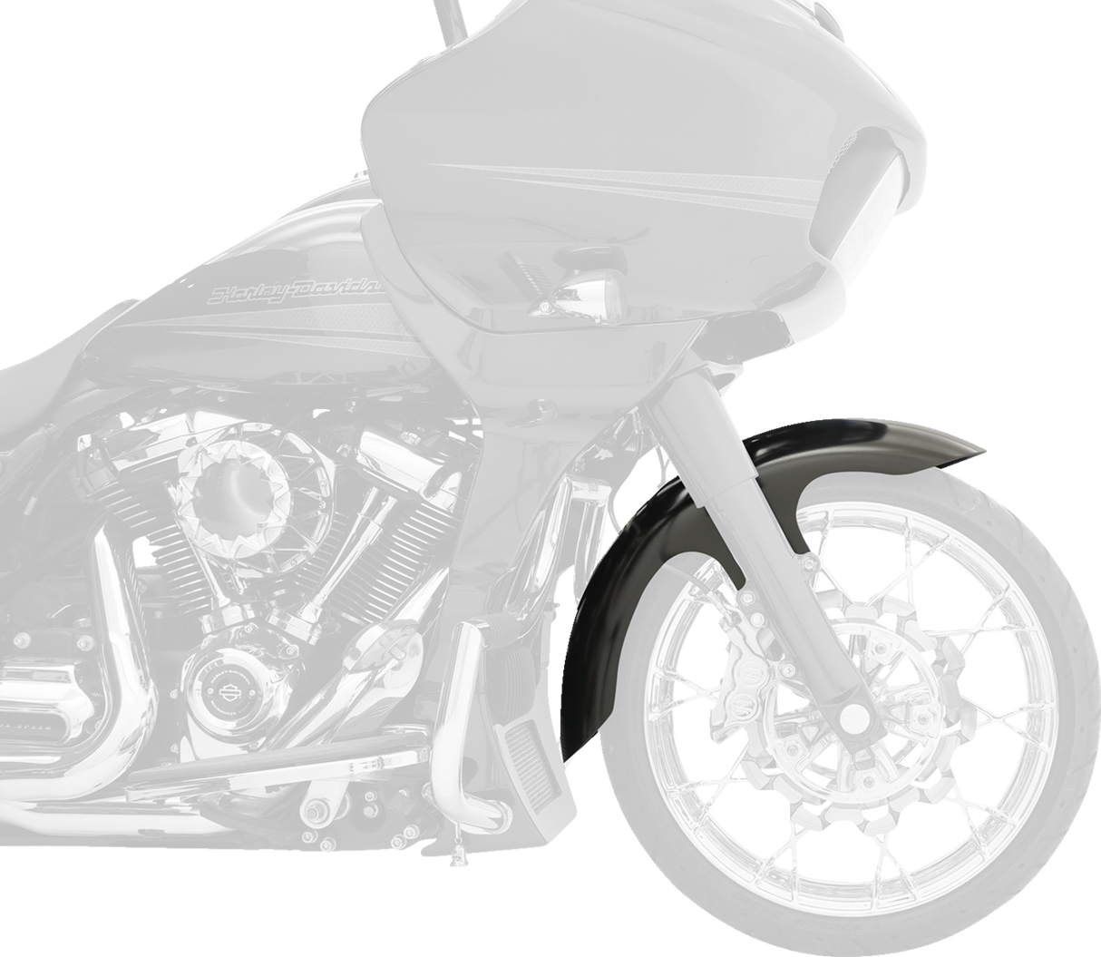 Tire Hugger Front Fender for Dresser