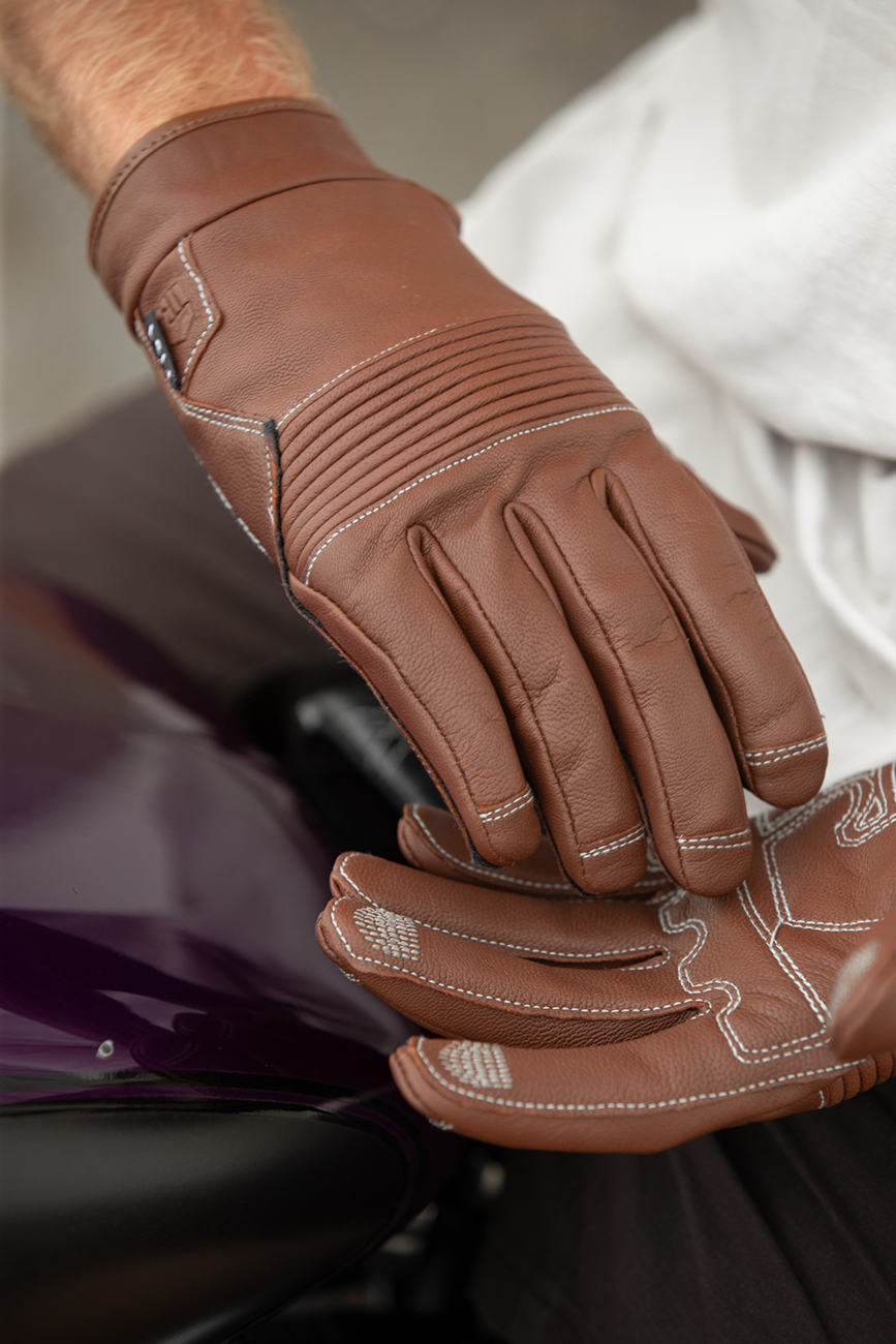 Road Warrior Leather Gloves