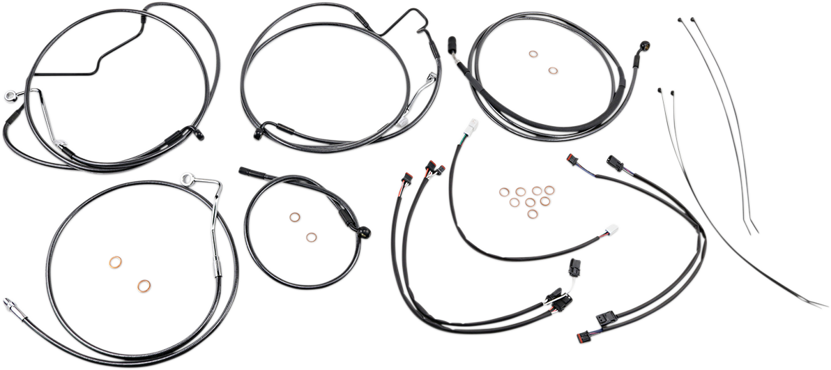 Black Pearl™ Designer Handlebar Installation Kit - 12"-14" - '17-'19 FLHRXS