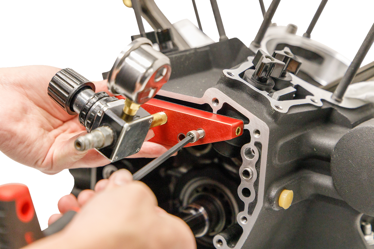 Assembled Engine Case Piston Cooling Jet Pressure Tester