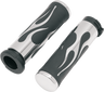 Flamed Grips - TBW - Chrome