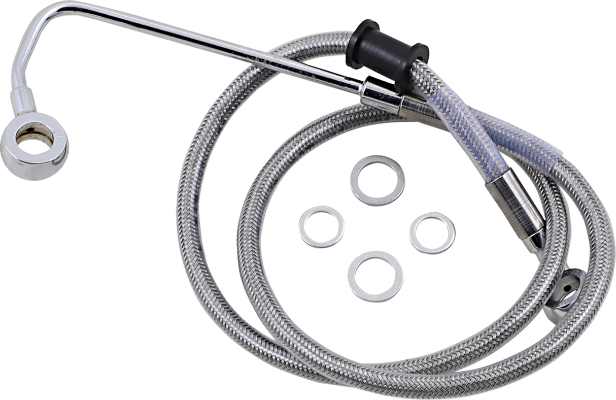 Extended Length Stainless Steel Brake Line