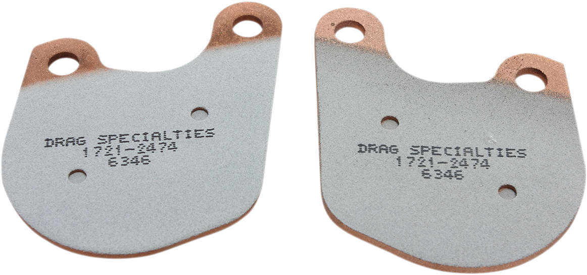 Sintered Metal Caliper Brake Pads