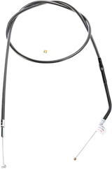 Black Pearl™ Braided Throttle Cable - 39-7/8"