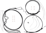 Black Pearl™ Designer Handlebar Installation Kit - 8" - '21-'22 FLHR