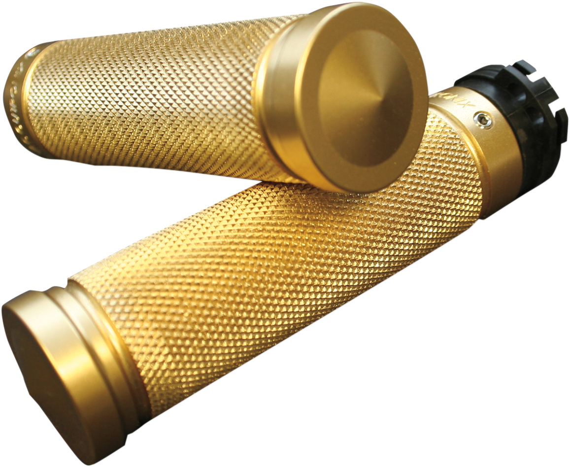 Brass Knurled Custom Grips