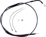 High-Efficiency Polished KARBONFIBR Clutch Cable - 67-3/4"