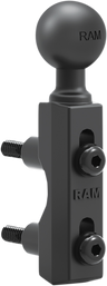Motorcycle Brake/Clutch Reservoir Base with 1" Ball