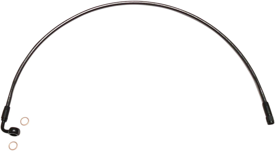 Brake Line - 12mm-90° - 26" - Black Pearl