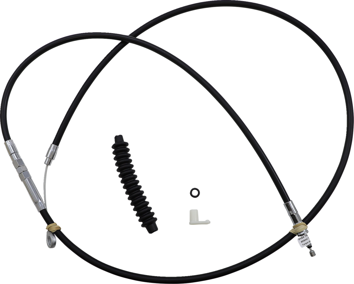 High-Efficiency Black Vinyl Clutch Cable