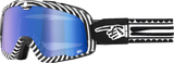 Barstow Goggle - Death Spray - Blue Mirror Lens