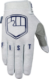 Strapped Grey Trackie Gloves