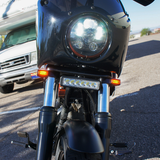 Rectangle LED Fork Mount Turn Signals