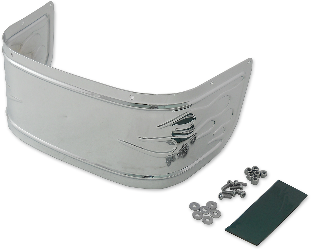 Front Fender Skirt — Flame