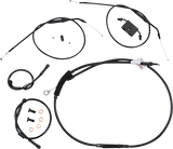 Extended Handlebar Cable and Brake Line Kit for Sportsters with ABS