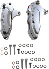 6-Piston Front Direct Bolt-On Brake Calipers for 13" Rotor