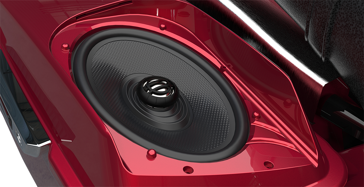 Saddlebag Lid and XL Speaker Kit