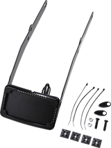 Curved License Mount with Frame