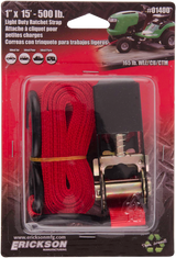 1" X 15' Light Duty Ratchet Strap