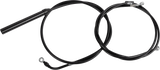 Standard Black Vinyl Handlebar Cable/Brake Line Kit — Ape Hanger