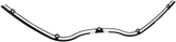 Windscreen Trim — Scallop