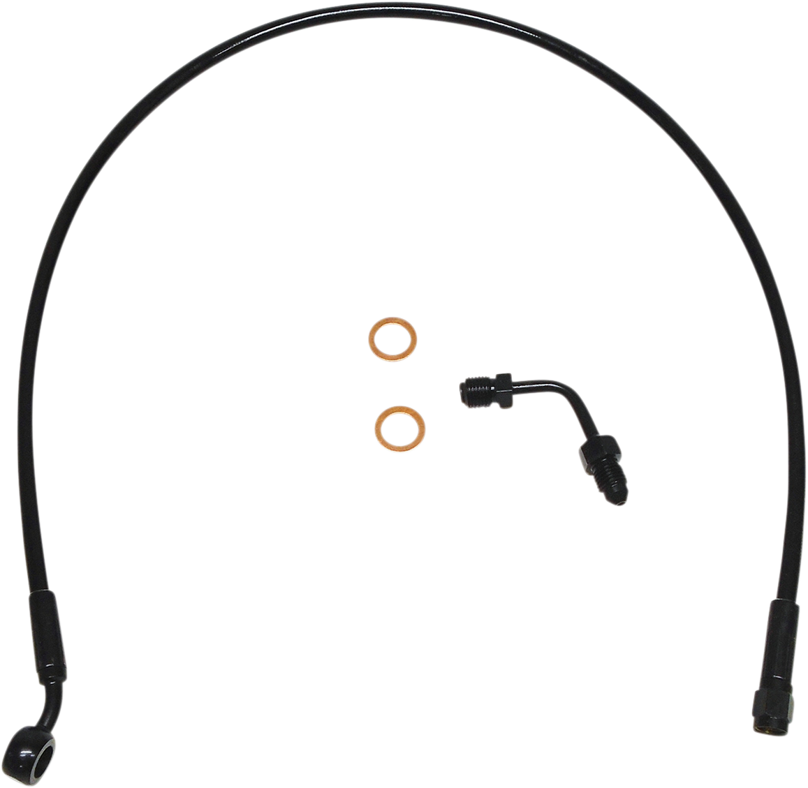Brake Line - Upper - Black - ABS