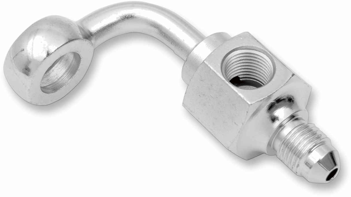 Chrome Steel Banjo Fitting