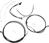 XR Handlebar Installation Kit - 15"-17" Ape Hangers - '17-'20 FLTR - Black