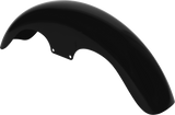 Hugger Series Front Fender with Mounting Blocks for Softail/Dyna