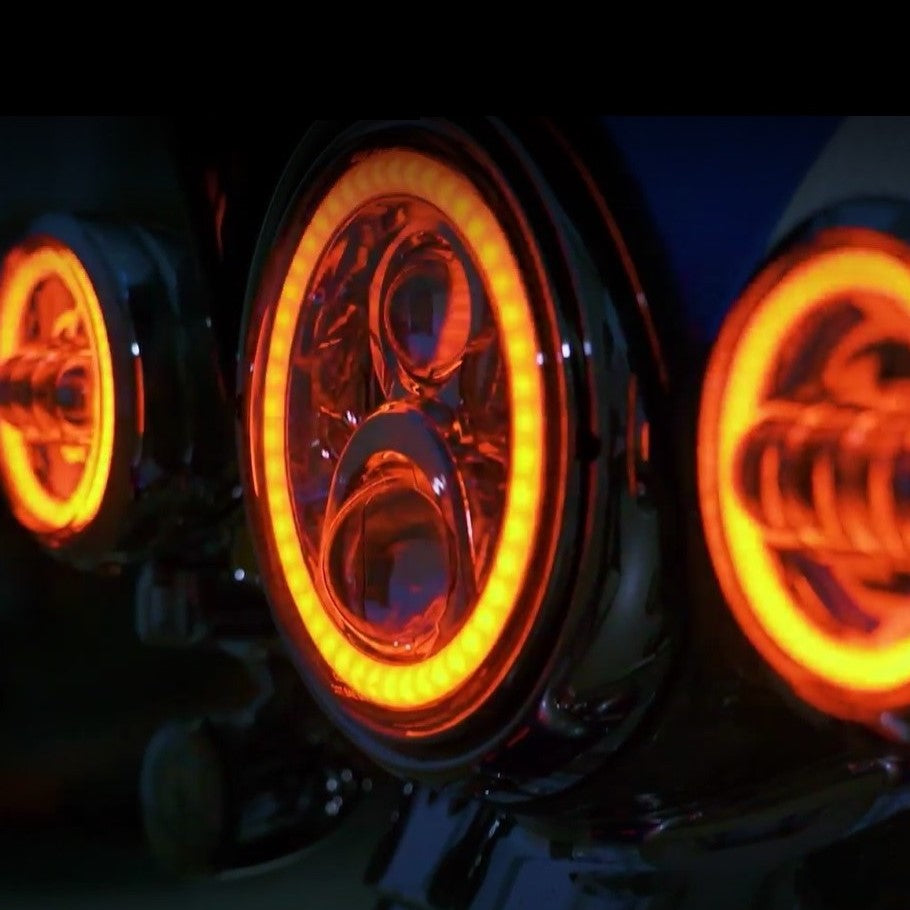 ProGLOW™ LED Headlamp with Color Changing Halo