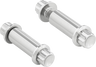 Foot Peg Titanium 12-Point Bolt Kit